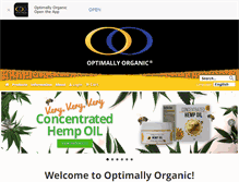 Tablet Screenshot of optimallyorganic.com